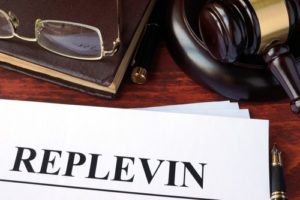 What is Replevin? replevin