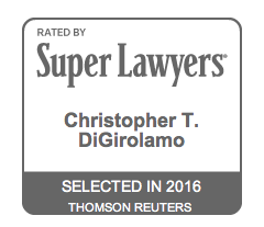Christopher DiGirolamo Selected 2016 Super Lawyer
