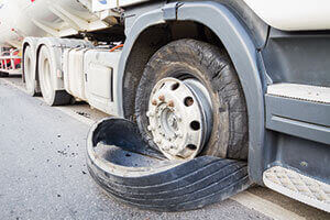 When a Stray Wheel Causes You Injuries in a Truck Accident