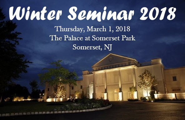 NJAJ Winter 2018 Seminar on 3/1/18