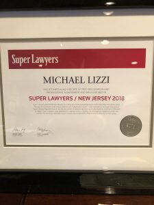 Michael Lizzi 2018 Super Lawyer Award