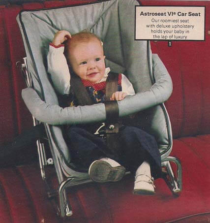 Magg_1980_Car_Seat Child seat from the 1980's