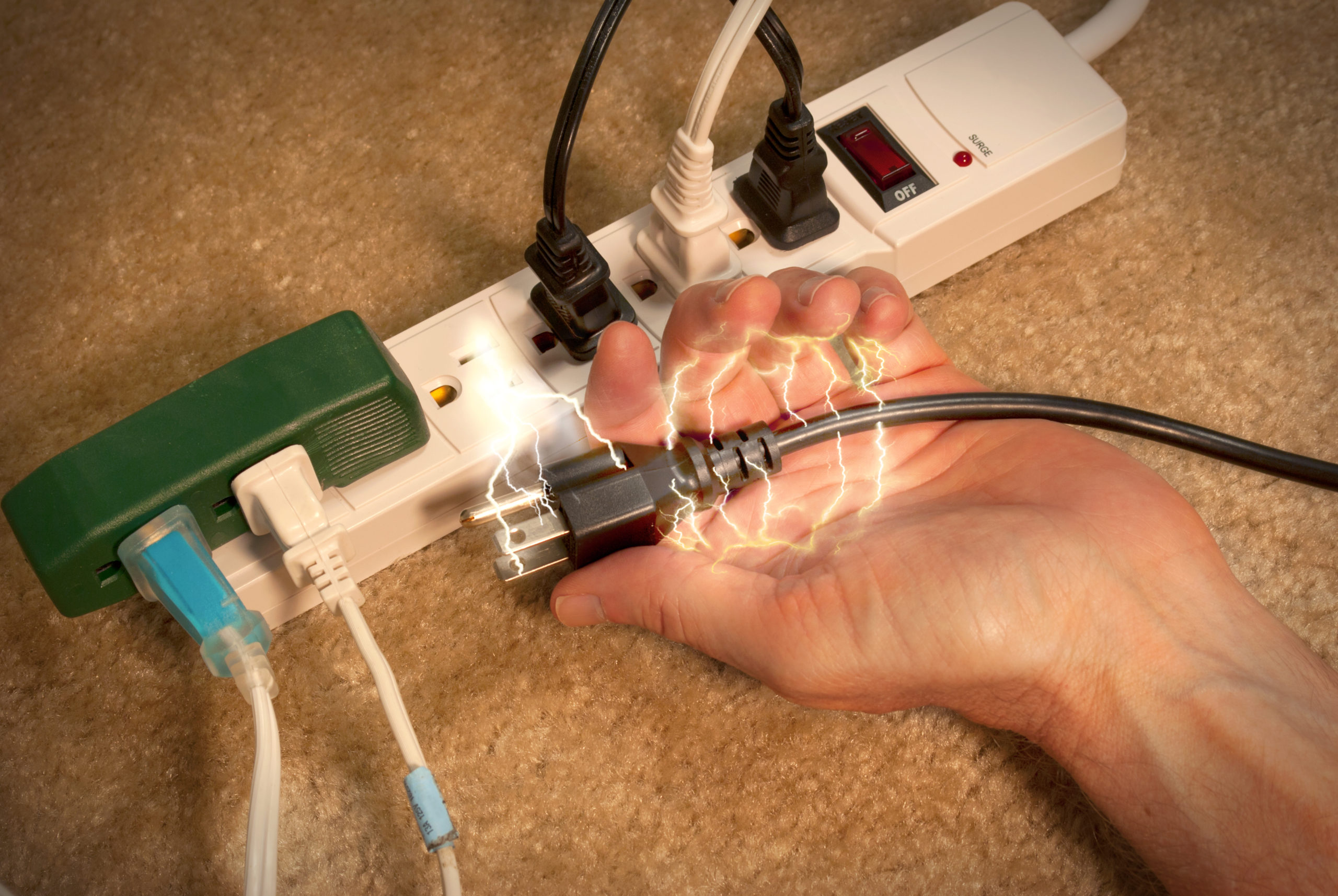 electric shock injuries