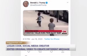 Trump Falsely Advertised Viral Toddler Video to Project Racial Hostility