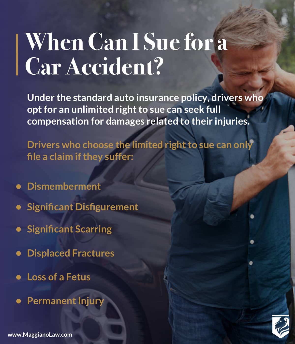 When Can I Sue for a Car Accident? | Maggiano, DiGirolamo and Lizzi