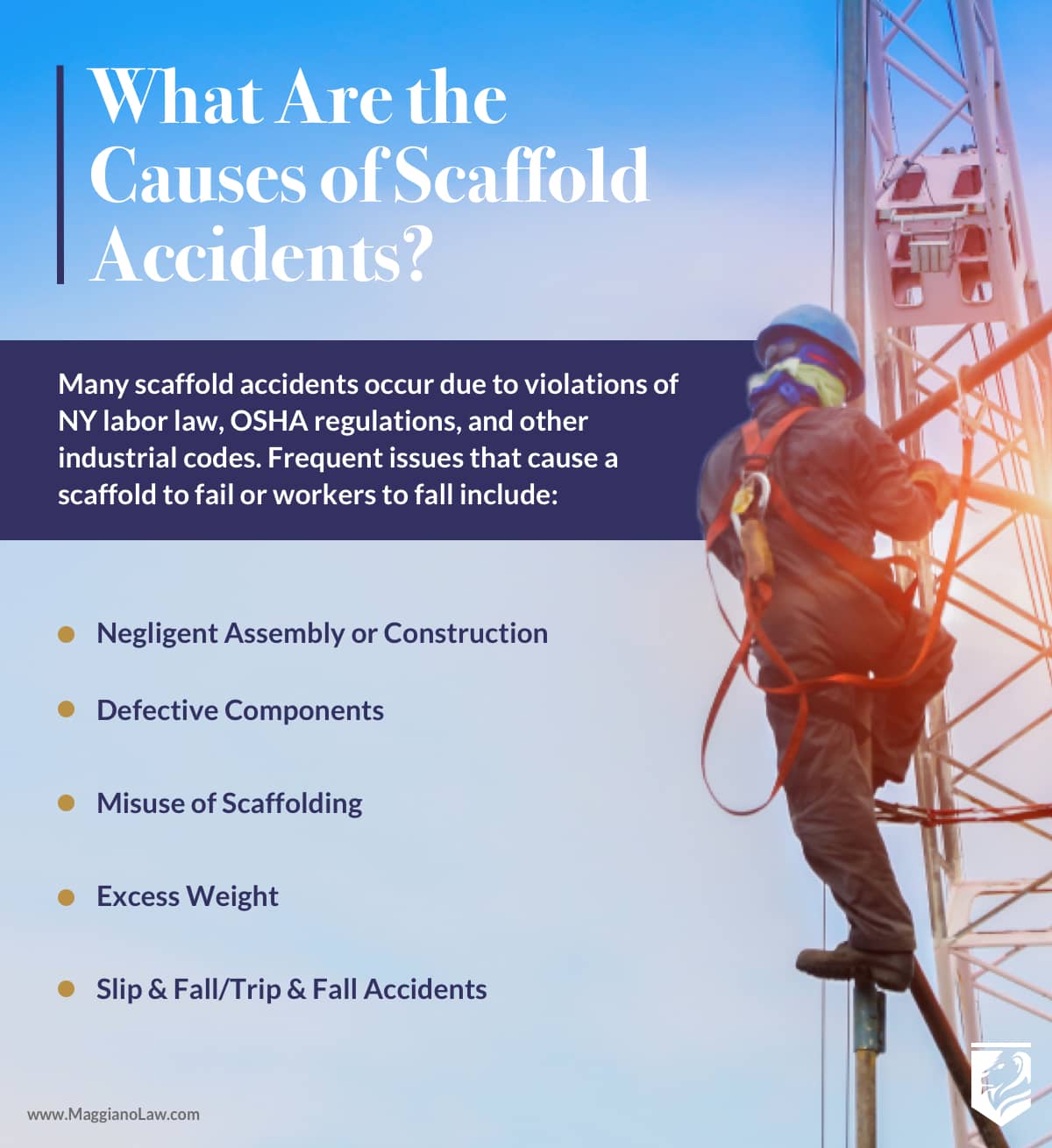 Causes of Scaffold Accidents | Maggiano, DiGirolamo and Lizzi