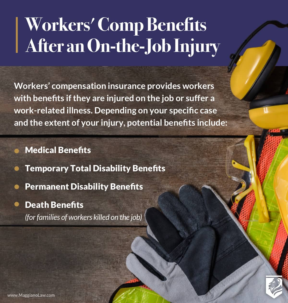 What Are Workers' Compensation Benefits? | Maggiano, DiGirolamo and Lizzi