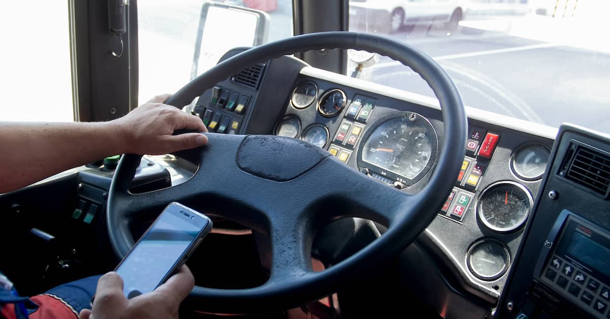 Truck Accidents Due to Distracted Driving