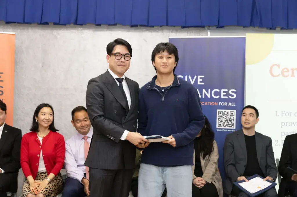 Jusun Yook Speaks at 2025 Chance Makers Forum in Fort Lee