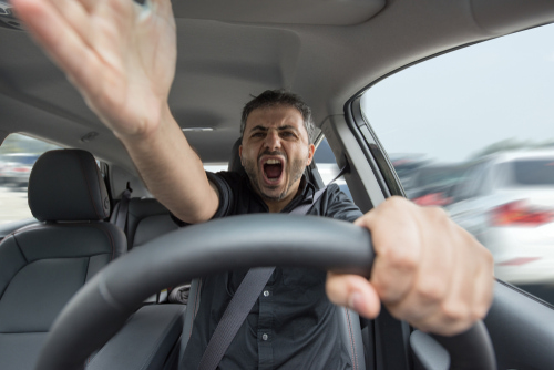 what is considered road rage