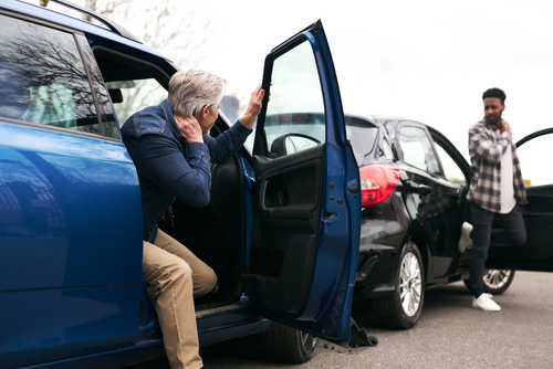 who is at fault in a rear end accident