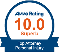Acco Rating 10 Superb Top Attorney Personal Injury Badge